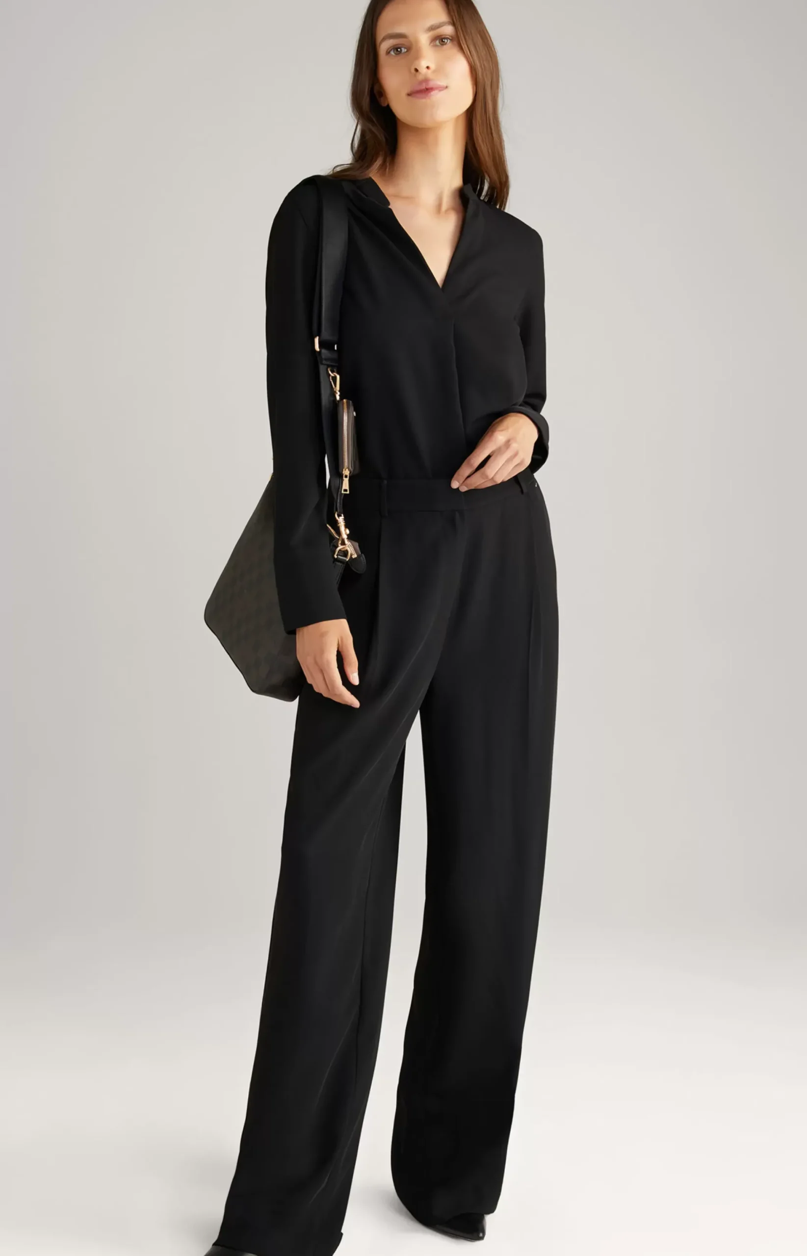 New JOOP! Twill Blouse in black