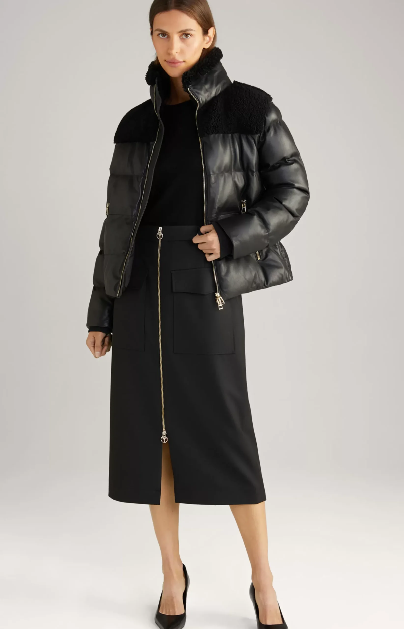 JOOP! Twill Skirt in black