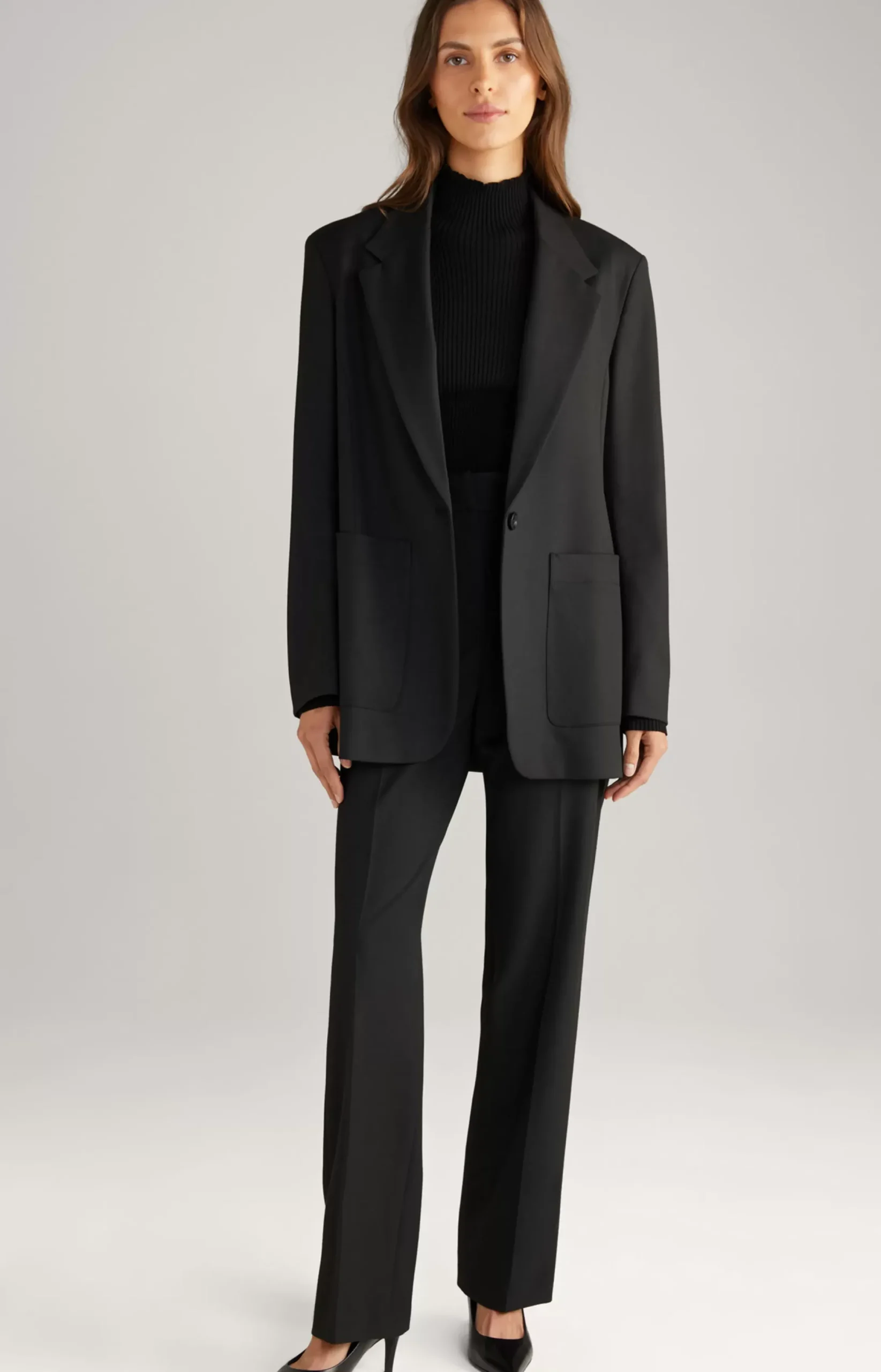 Online JOOP! Twill Trousers in black