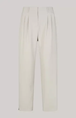 Outlet JOOP! Twill Trousers in grey/beige