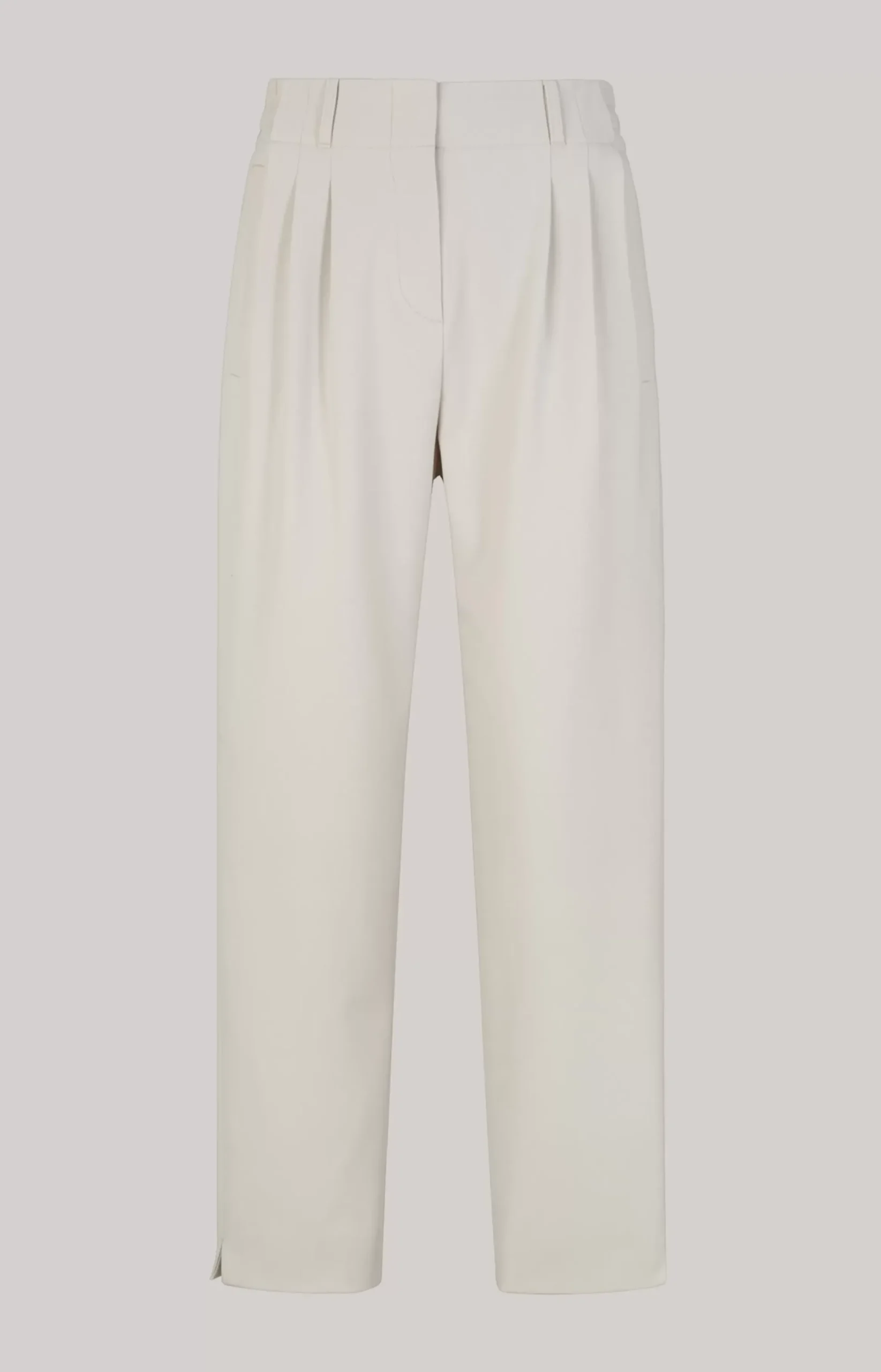 Outlet JOOP! Twill Trousers in grey/beige