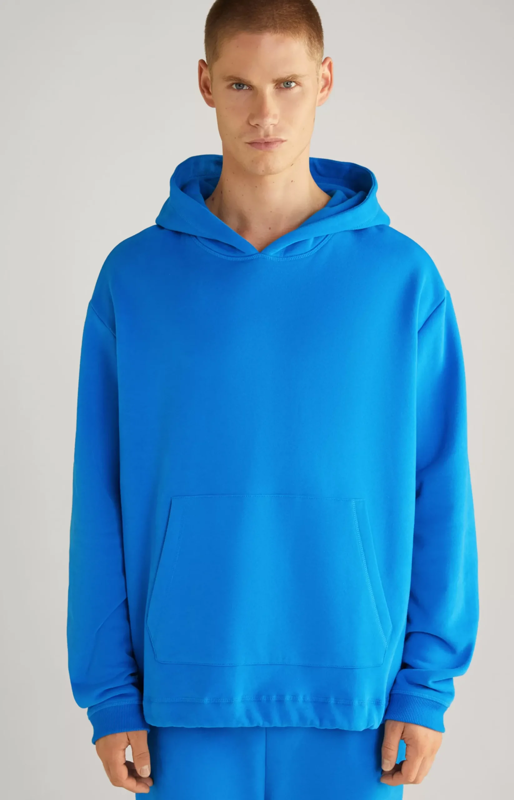 Sale JOOP! Unisex Cotton Hoodie in blue