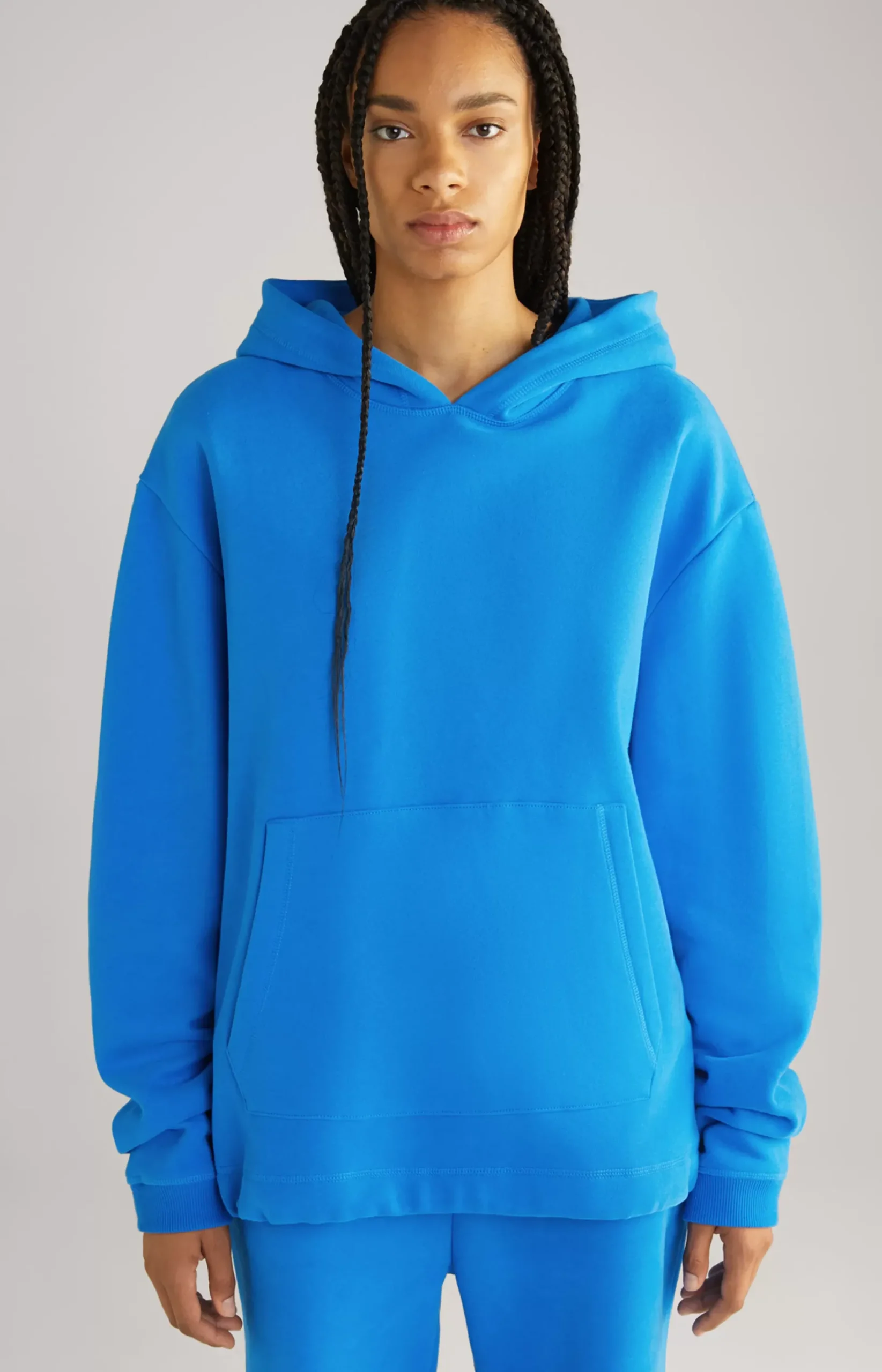 Sale JOOP! Unisex Cotton Hoodie in blue