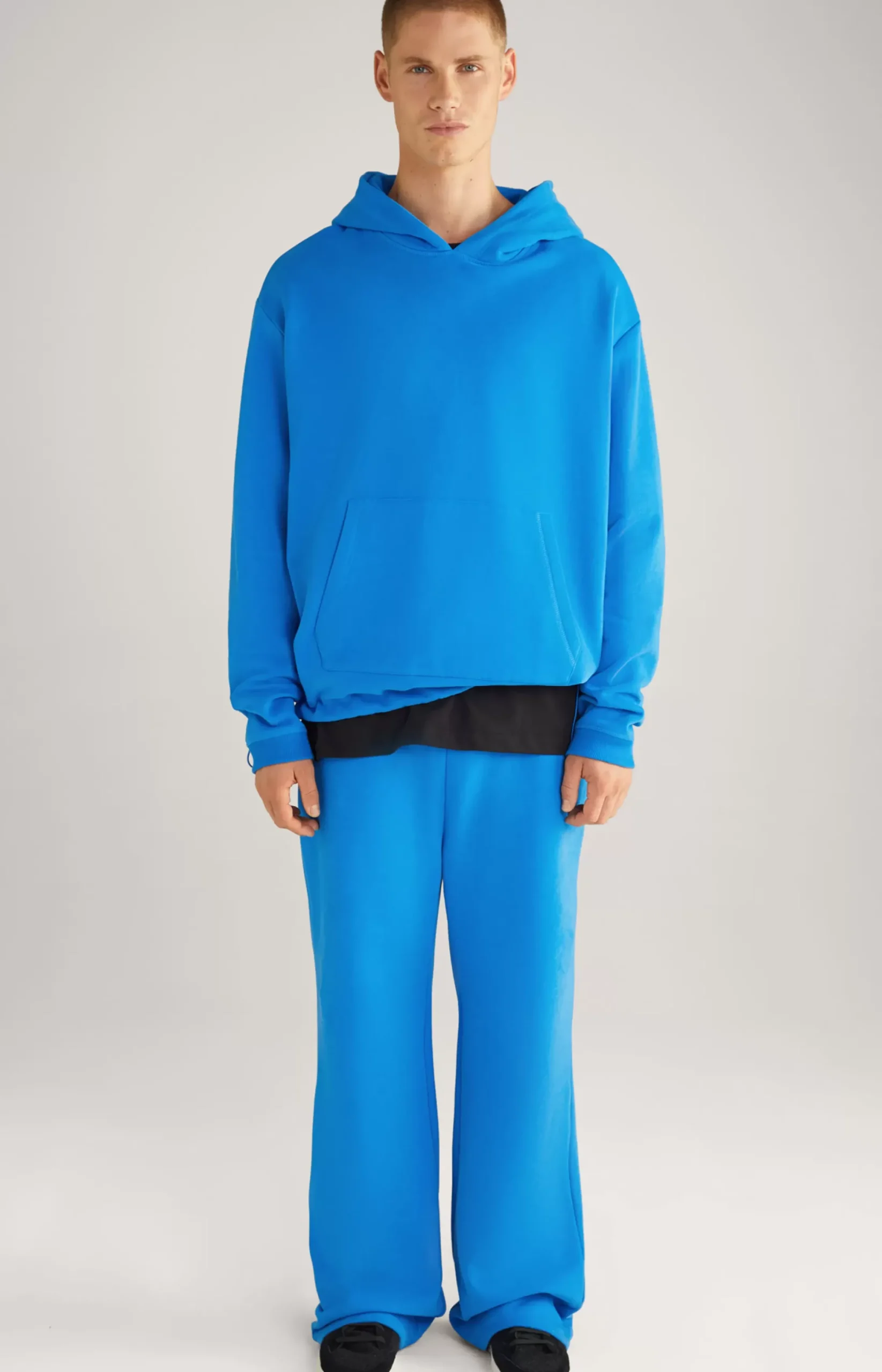Sale JOOP! Unisex Cotton Hoodie in blue