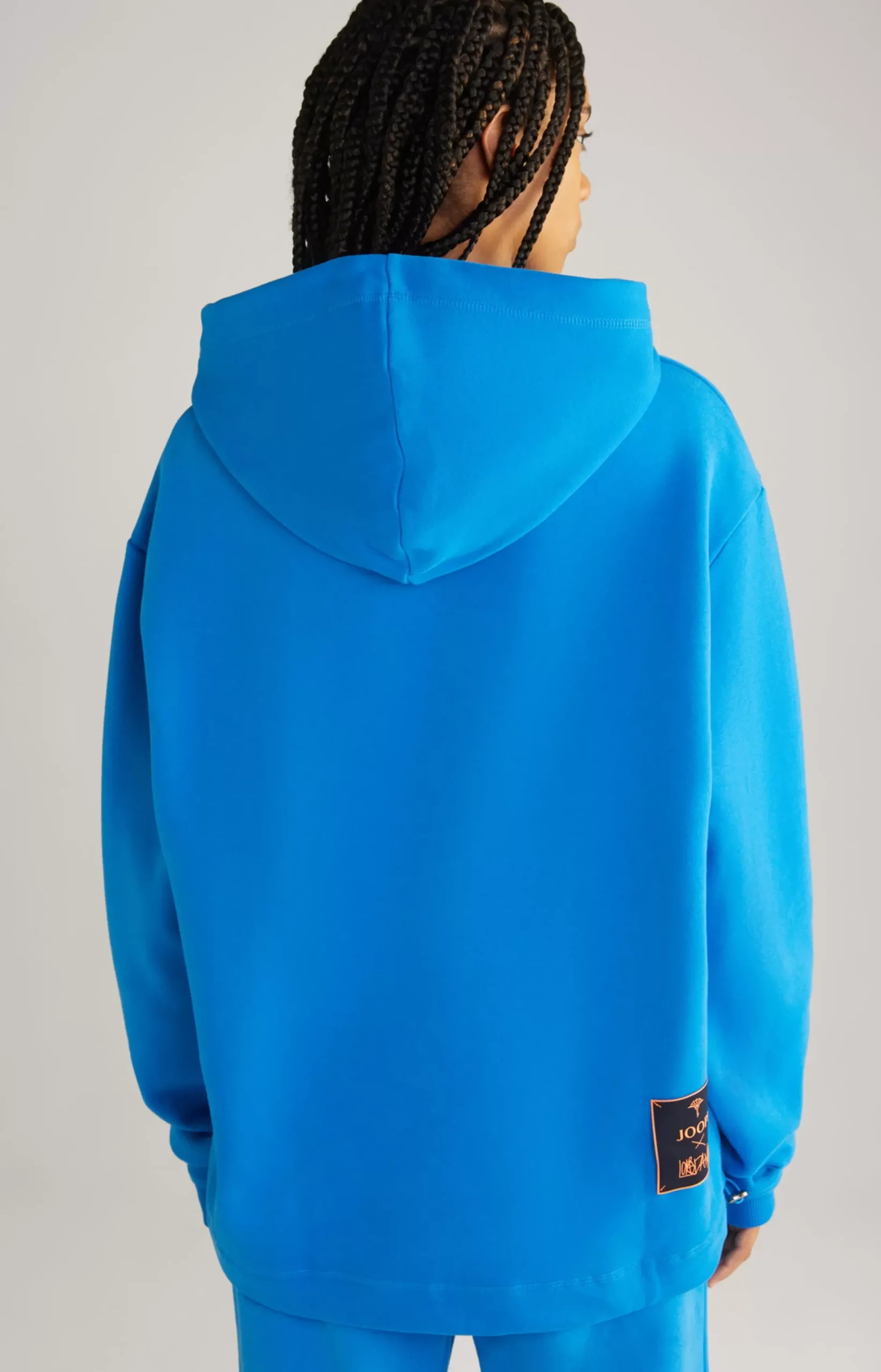 Sale JOOP! Unisex Cotton Hoodie in blue