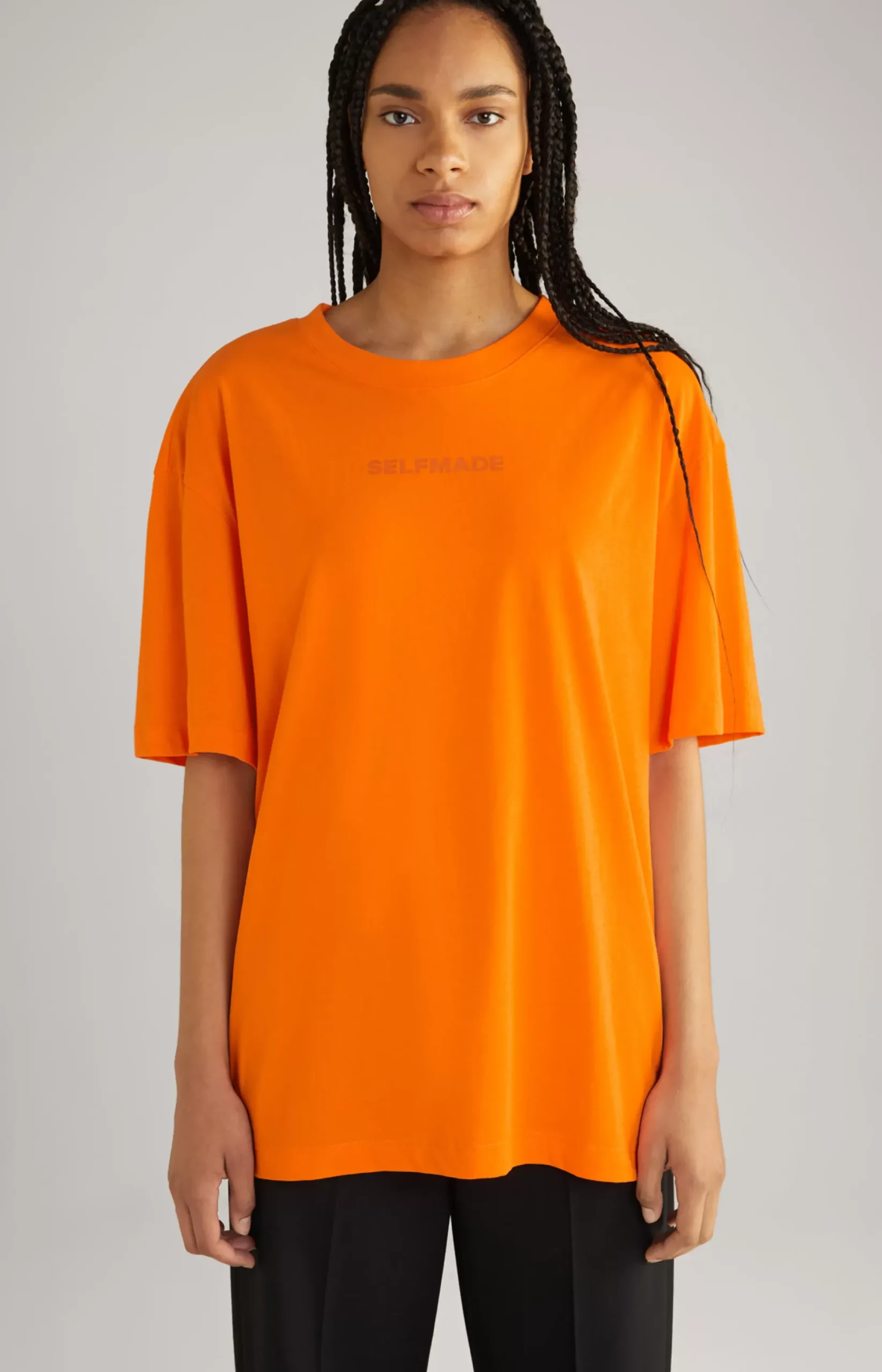 Discount JOOP! Unisex Cotton T-Shirt in neon orange