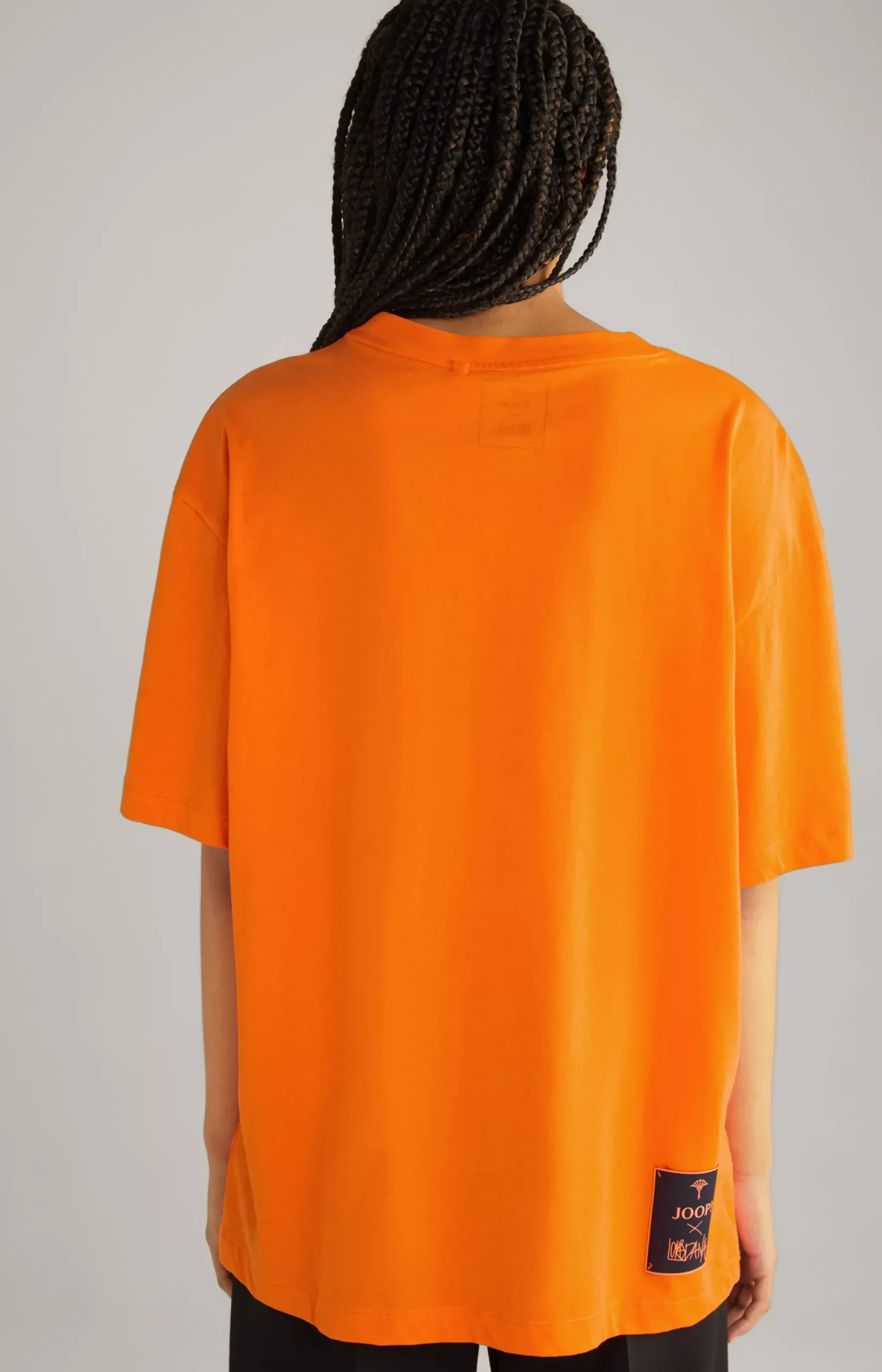 Discount JOOP! Unisex Cotton T-Shirt in neon orange