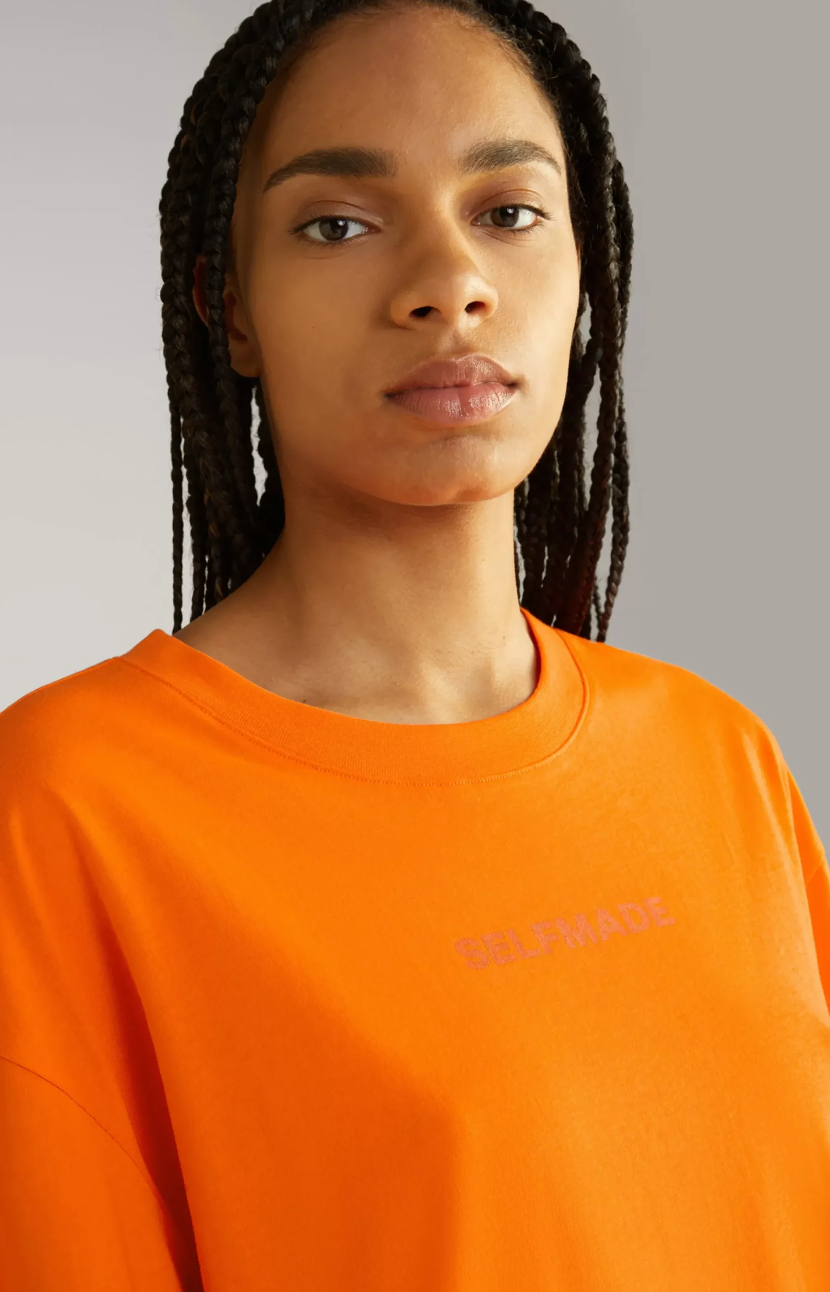 Discount JOOP! Unisex Cotton T-Shirt in neon orange