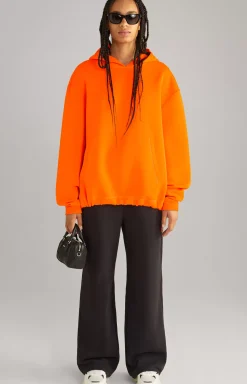 JOOP! Unisex Hoodie in neon orange