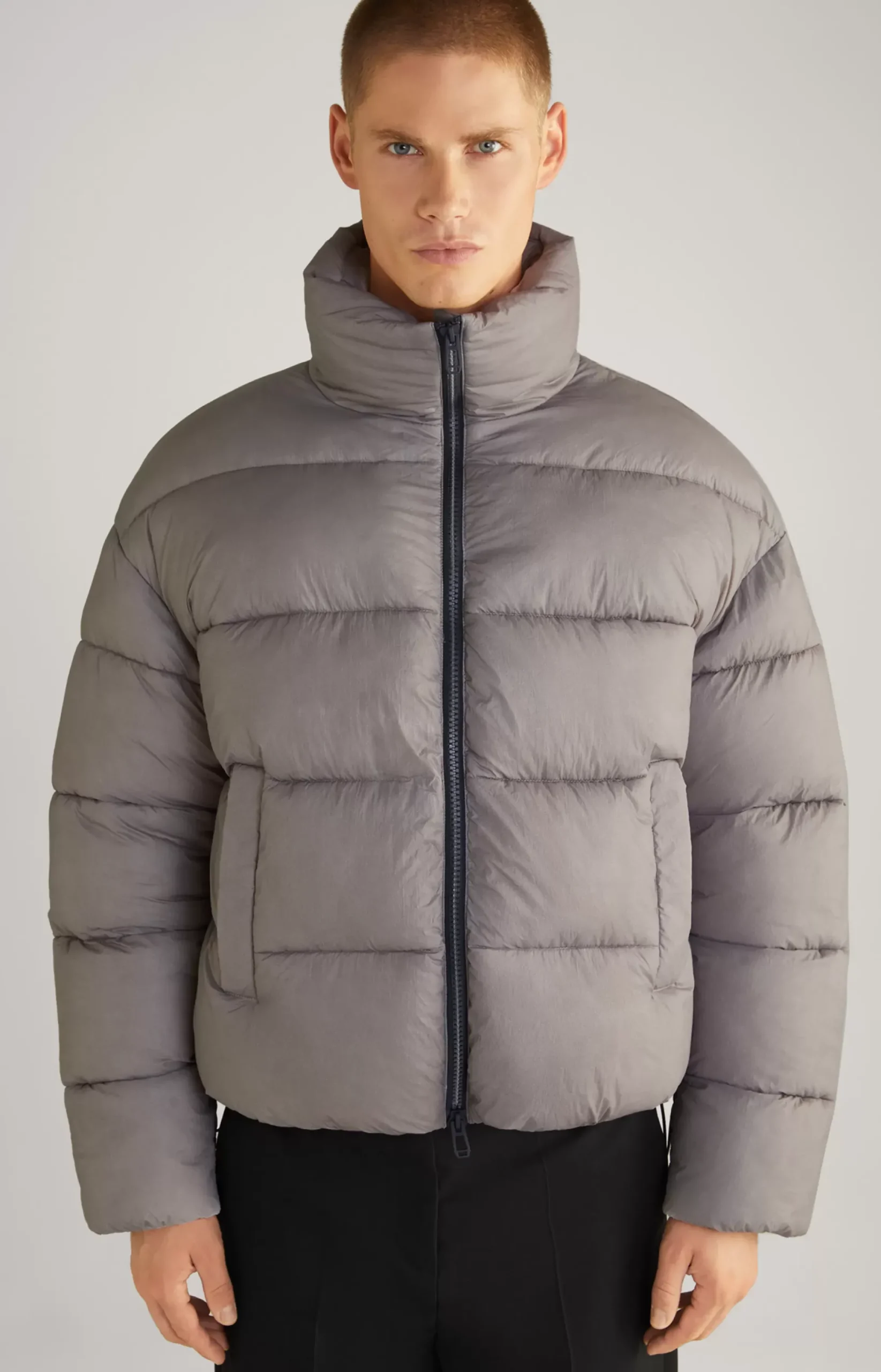 Outlet JOOP! Unisex Quilted Jacket in grey
