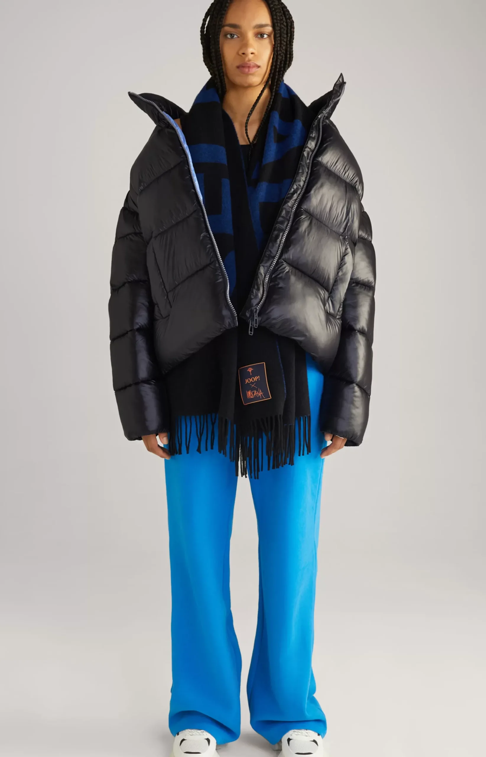 JOOP! Unisex Quilted Jacket in black