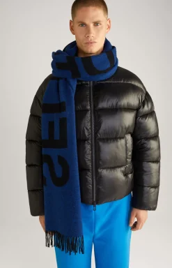 Hot JOOP! Unisex Scarf in black/blue
