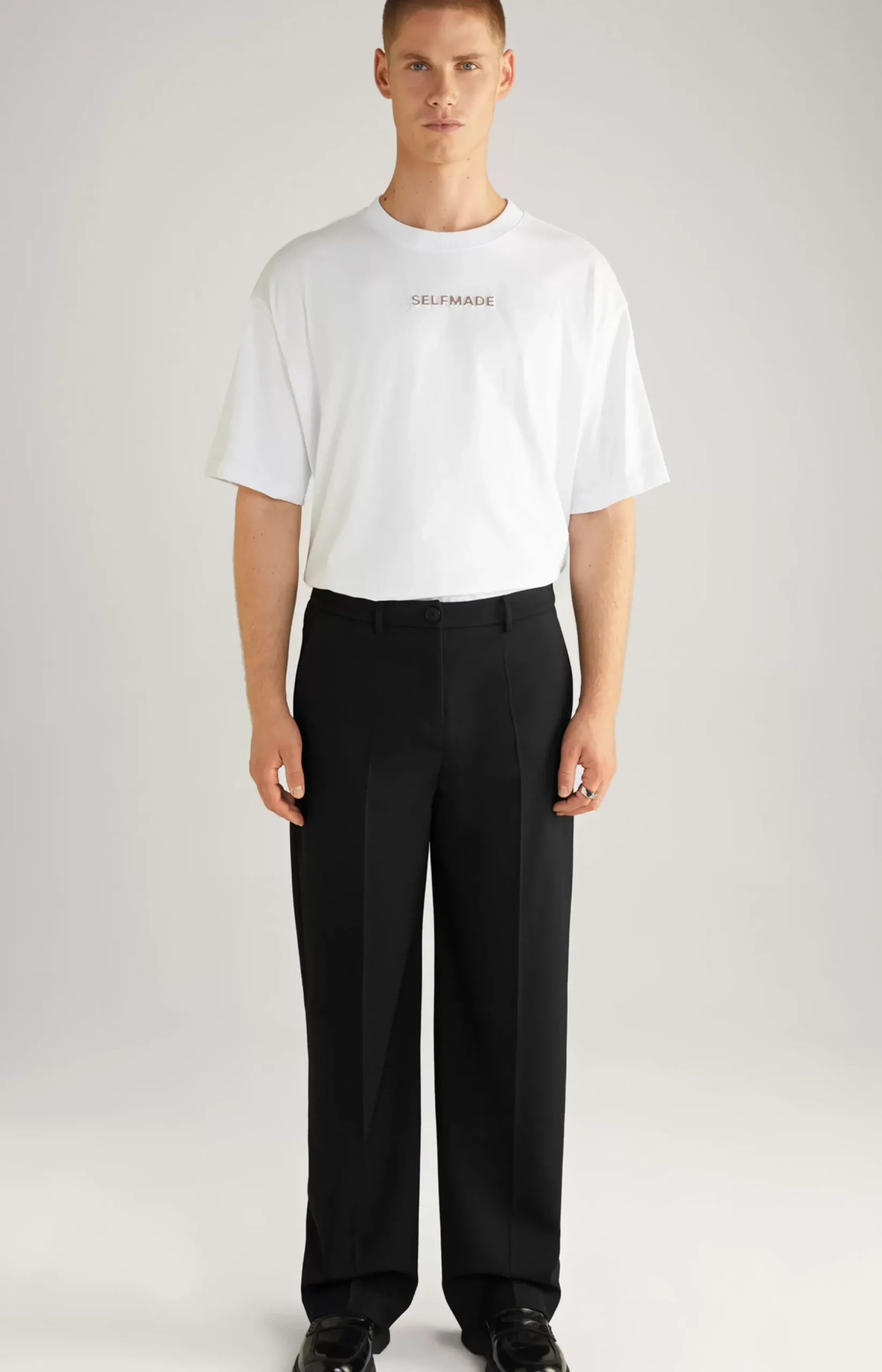 JOOP! Unisex Suit Trousers in black