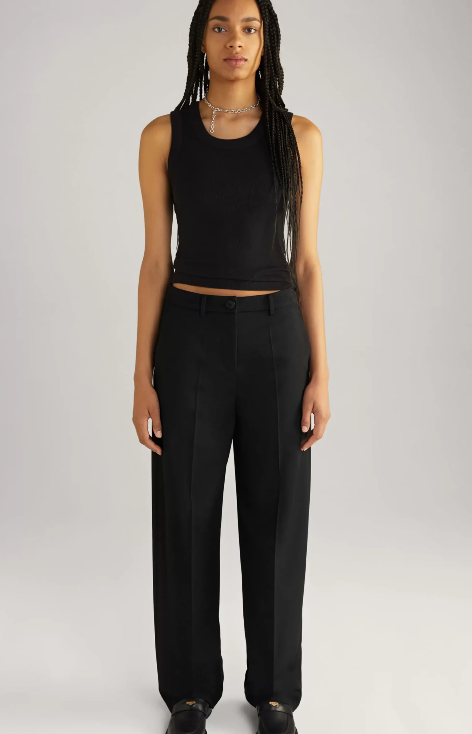JOOP! Unisex Suit Trousers in black