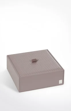 Outlet JOOP! Universal Box Homeline, grey-rosé herringbone medium grey 2