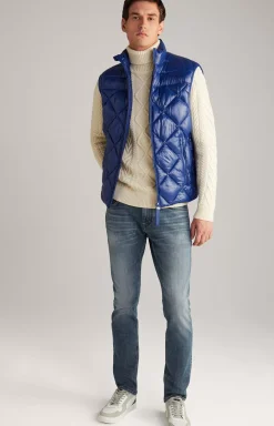 Outlet JOOP! Vanor Quilted Nylon Waistcoat in blue