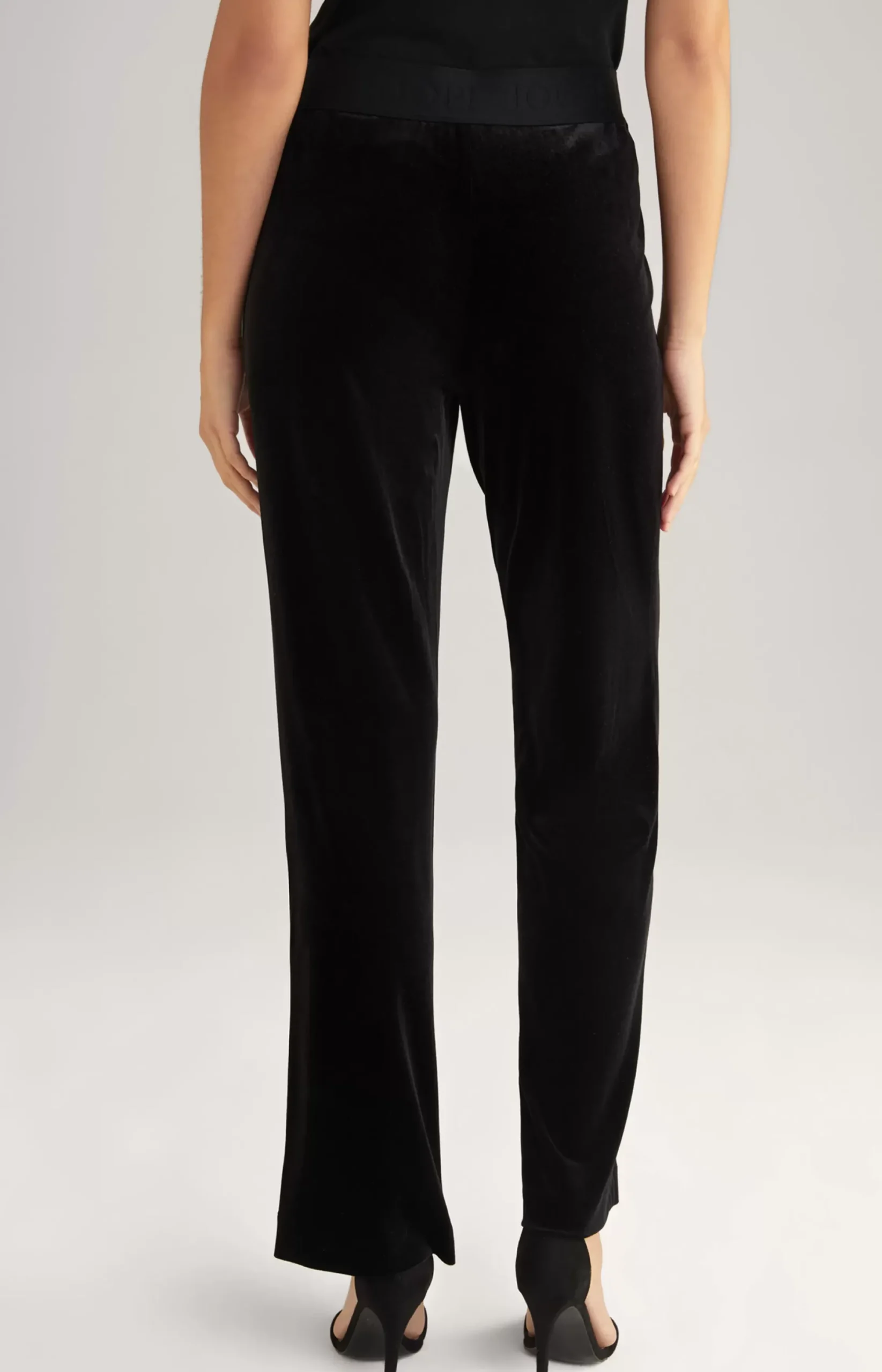 JOOP! Velvet Trousers in black