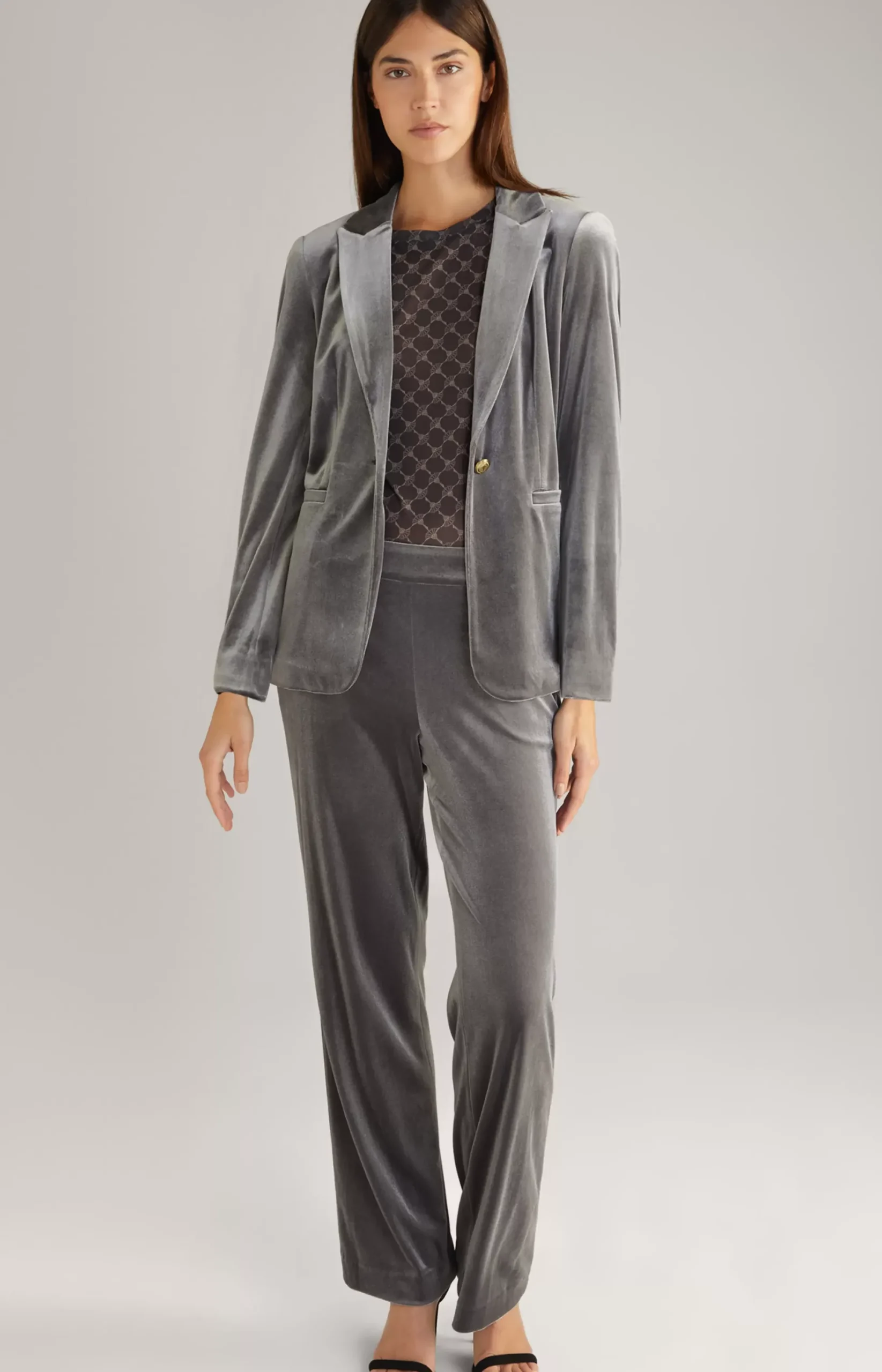 Discount JOOP! Velvet Trousers in grey