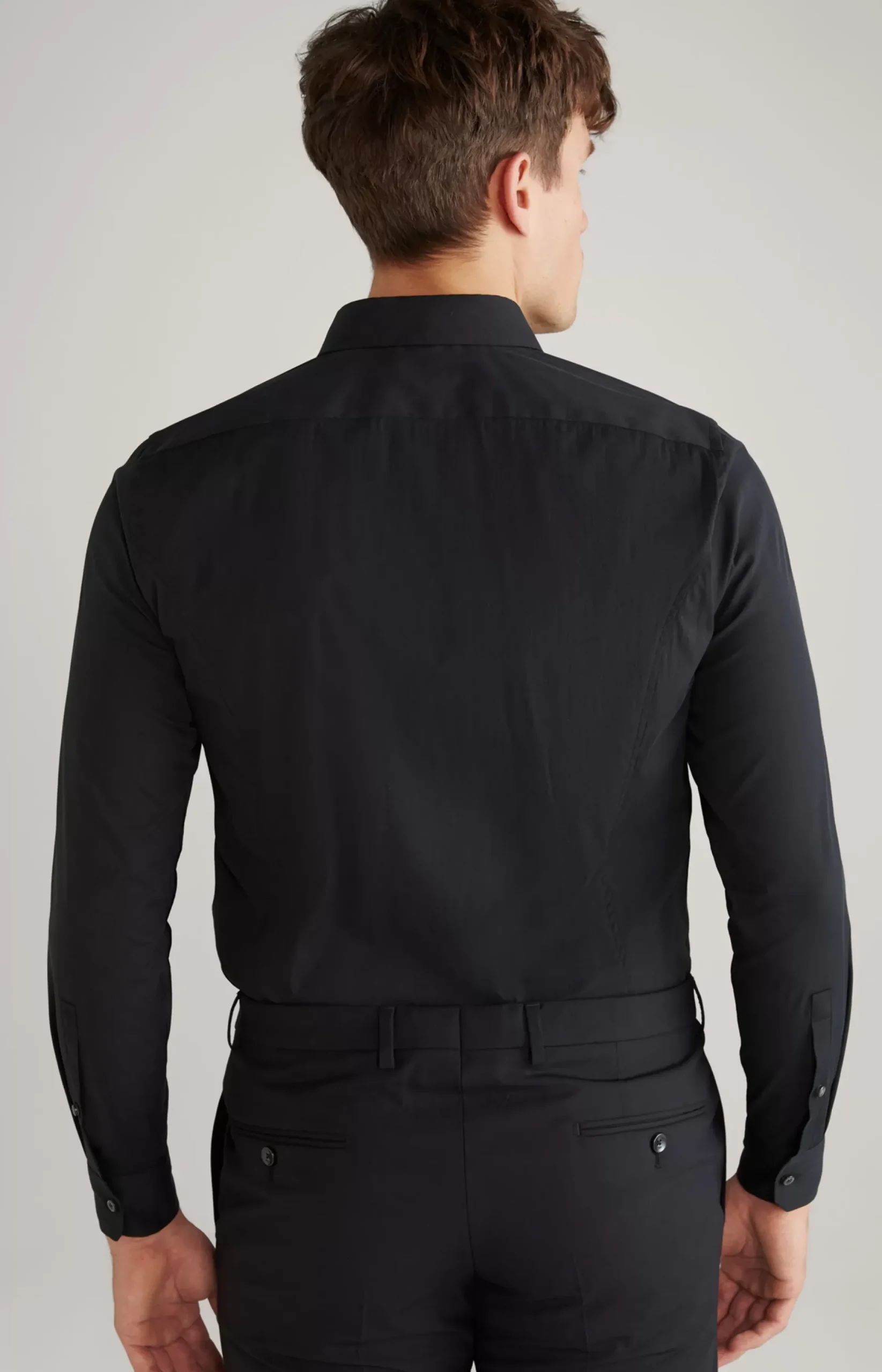 Clearance JOOP! Victor Stretch Cotton Shirt in black
