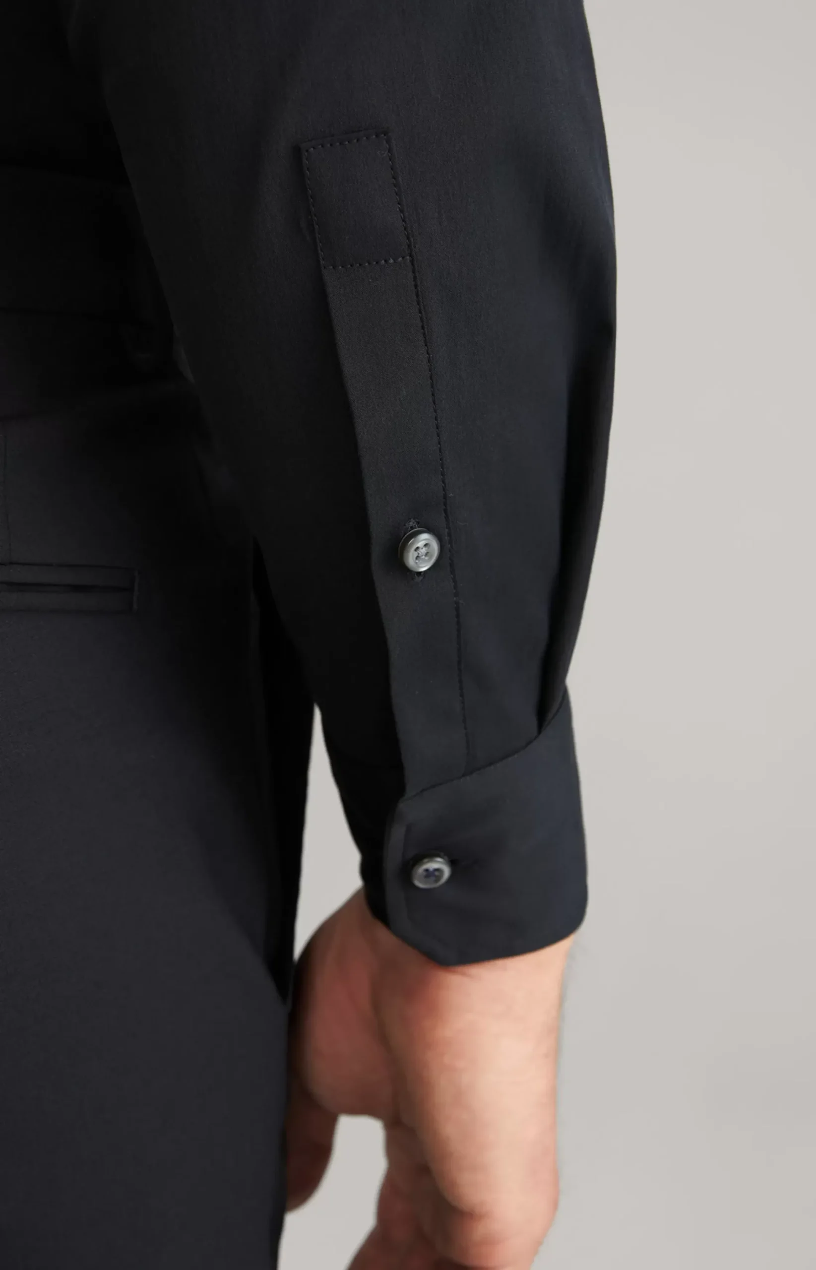 Clearance JOOP! Victor Stretch Cotton Shirt in black