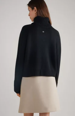 Online JOOP! Virgin Wool Blend Knitted Jumper in black