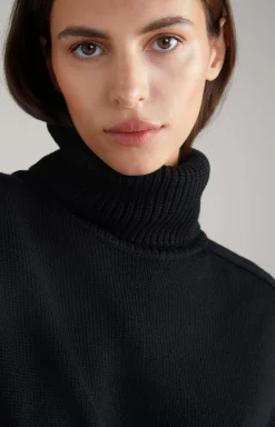 Online JOOP! Virgin Wool Blend Knitted Jumper in black