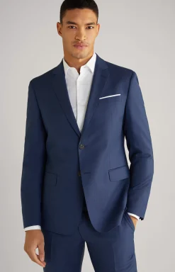Online JOOP! Virgin Wool Herby Modular Jacket in melted blue