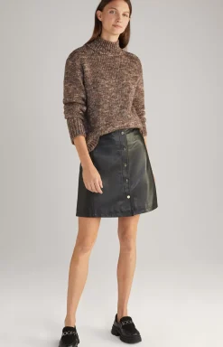 Sale JOOP! Virgin Wool Knitted Sweater in Mottled Taupe/Ecru taupe/ecru mottled