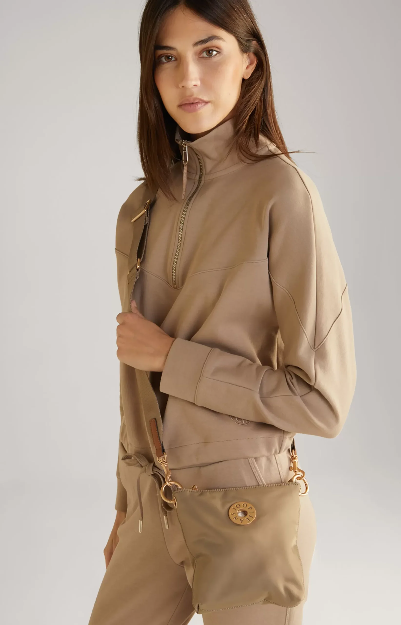 Sale JOOP! Vita Puro Salvia Shoulder Bag in beige