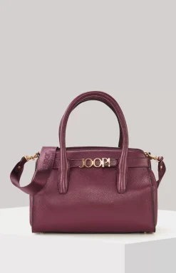 JOOP! Vivace Giulia Handbag in Violet checked dark brown 1