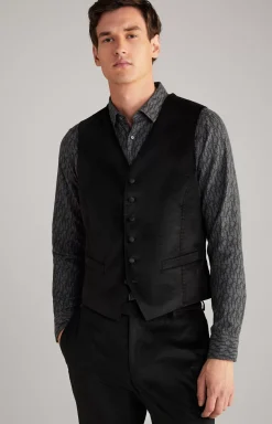 Clearance JOOP! Weazer Velvet Vest in black