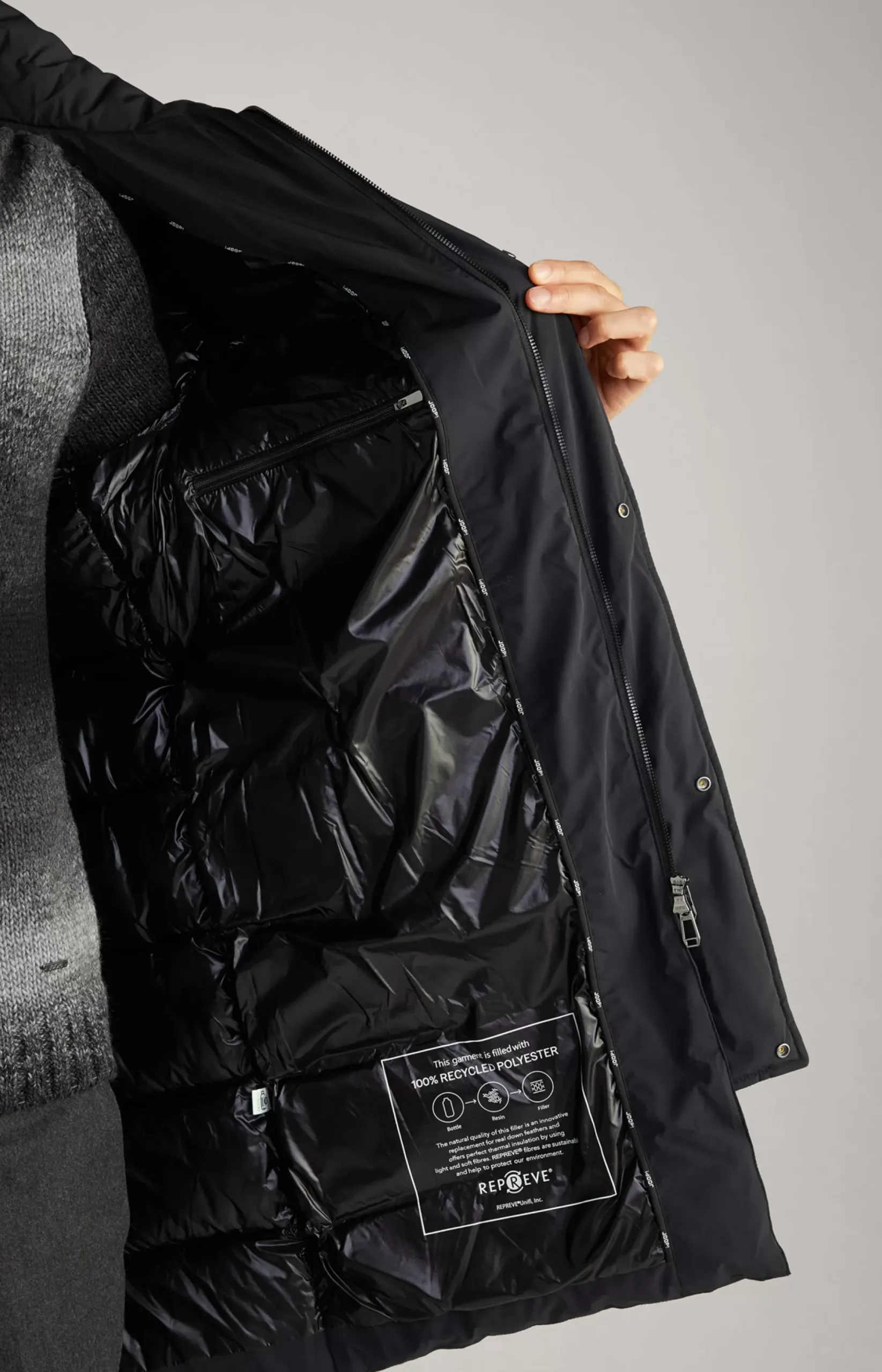 Discount JOOP! Winsten Quilted Coat in black