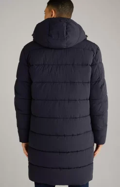 Hot JOOP! Winsten Quilted Coat in dark blue