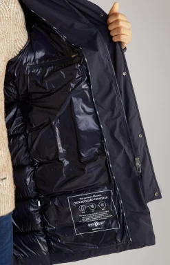 Hot JOOP! Winsten Quilted Coat in dark blue