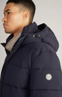 Hot JOOP! Winsten Quilted Coat in dark blue