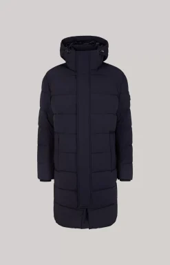 Hot JOOP! Winsten Quilted Coat in dark blue