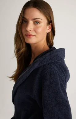 Clearance JOOP! Women’s bathrobe in dark blue