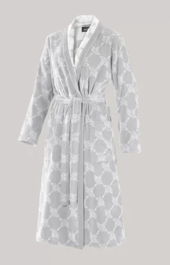 Outlet JOOP! Women’s bathrobe in silver grey