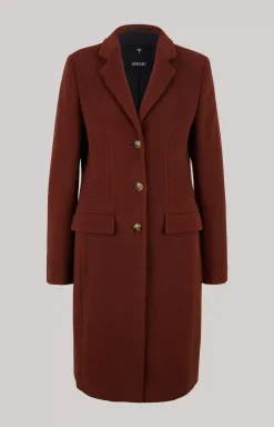 Best JOOP! Wool Blend Coat in reddish brown