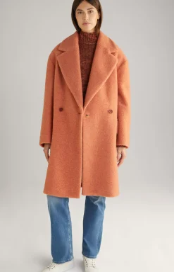 Best JOOP! Wool Blend Coat in terracotta