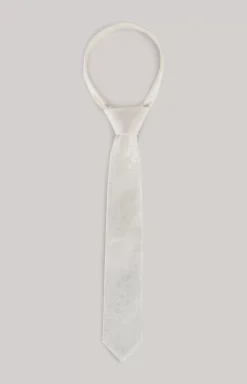 Clearance JOOP! Wool Blend Tie in off-white
