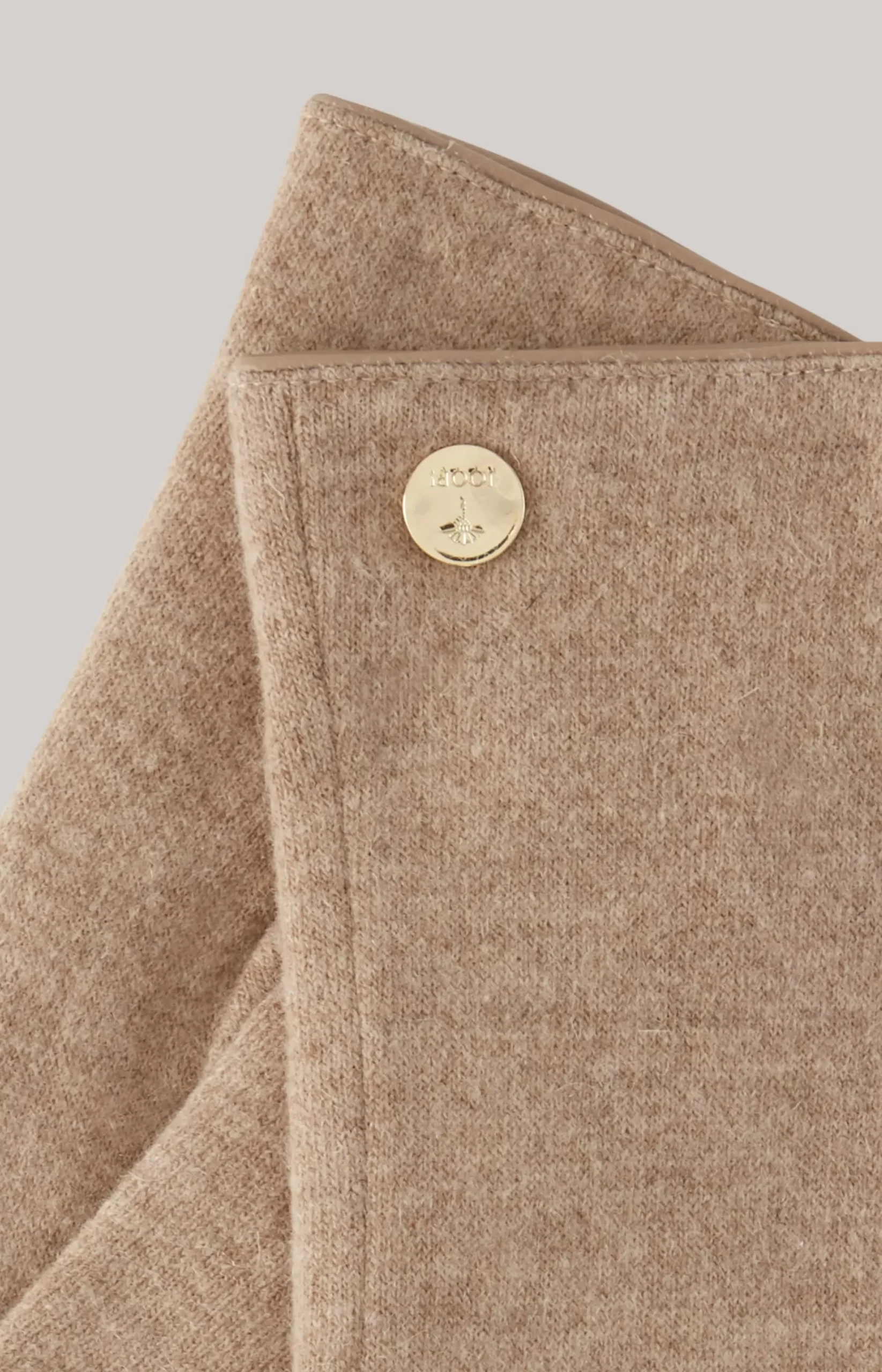 Online JOOP! Wool Gloves in beige melange