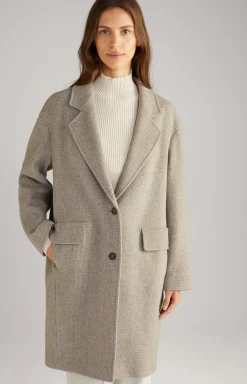 Sale JOOP! Wool Mix Coat in greige