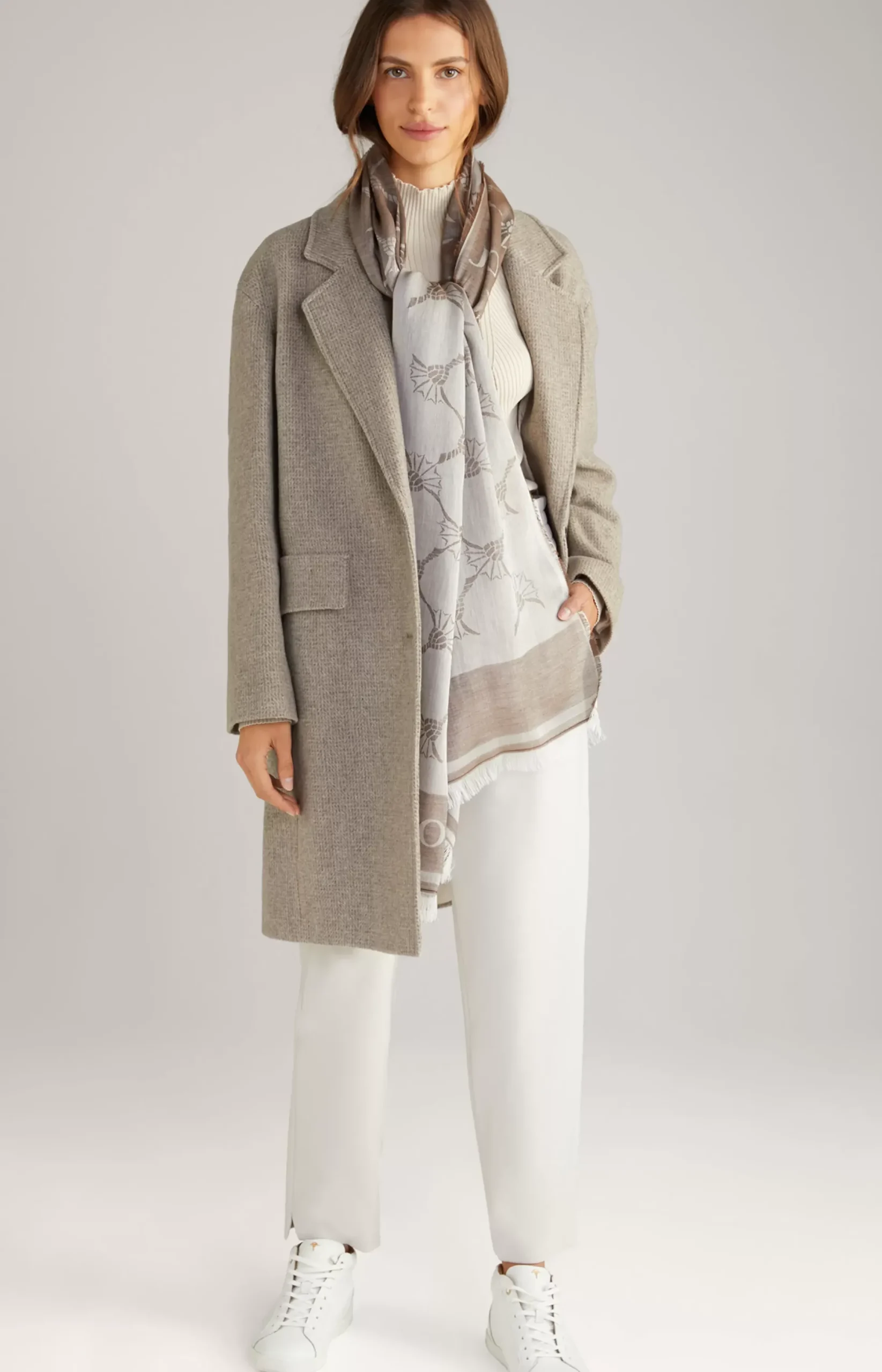Sale JOOP! Wool Mix Coat in greige