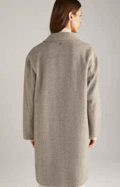 Sale JOOP! Wool Mix Coat in greige