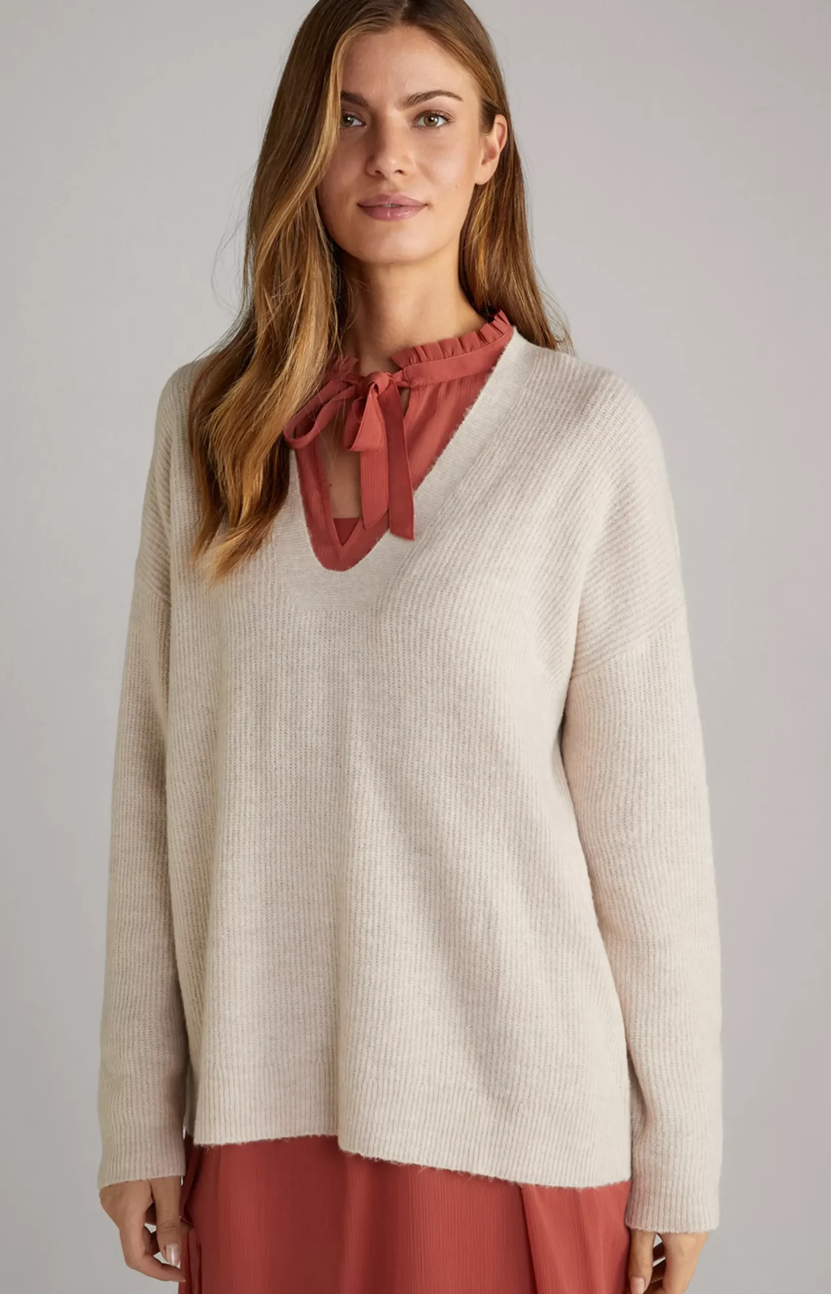 Online JOOP! Wool Mix Pullover in light beige
