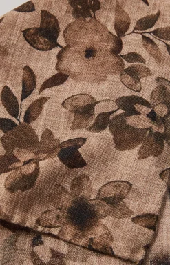 Outlet JOOP! Wool Pocket Square in brown