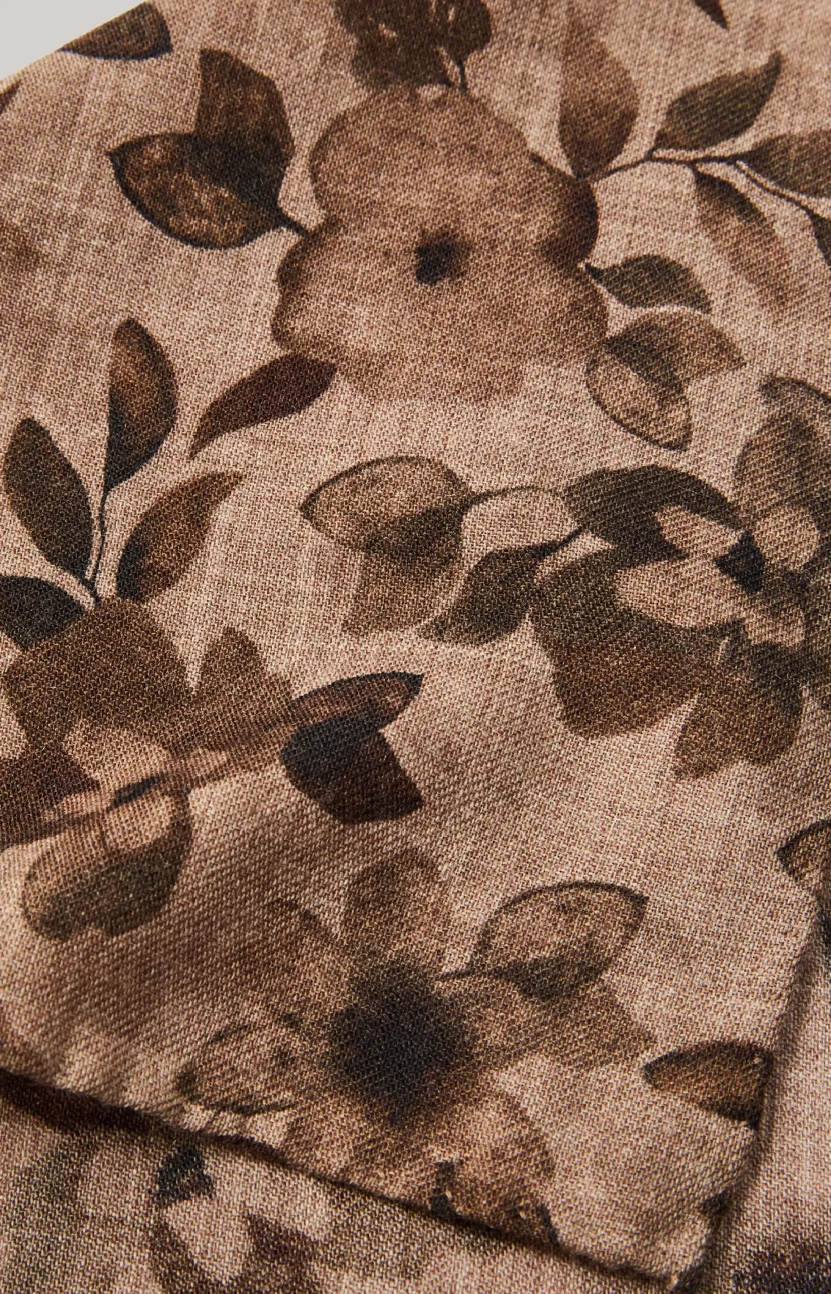 Outlet JOOP! Wool Pocket Square in brown