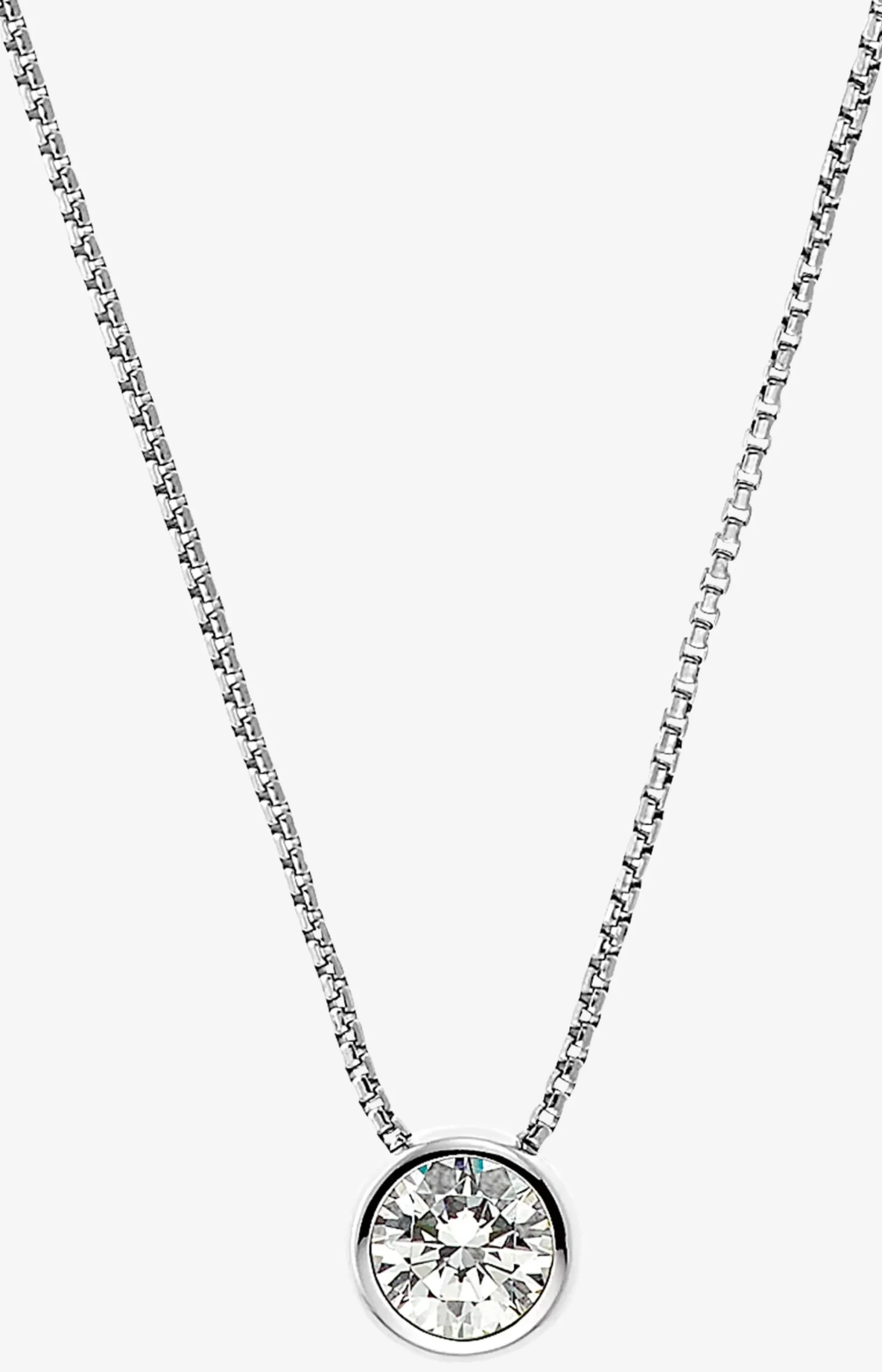 Online JOOP! Zirconia necklace in silver