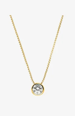 New JOOP! Zirconia Necklace in yellow gold
